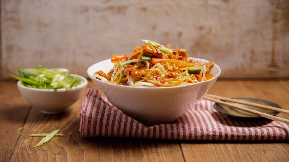 Asian Chicken Noodle Salad