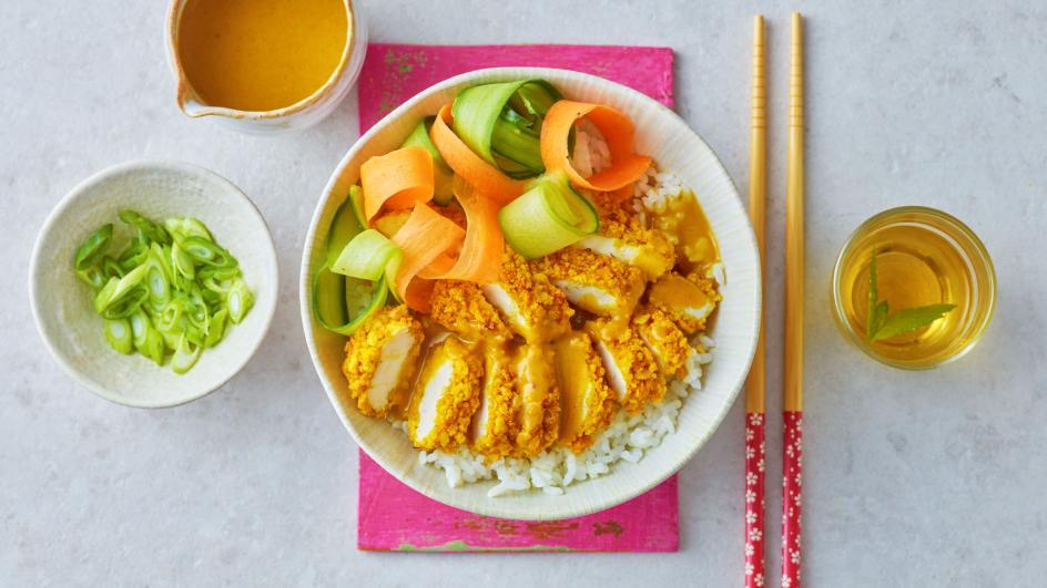 Air Fryer Crispy Katsu Chicken