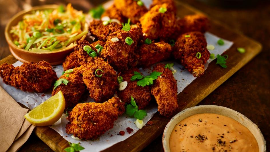 Air Fryer Crispy Southern Fried Wings