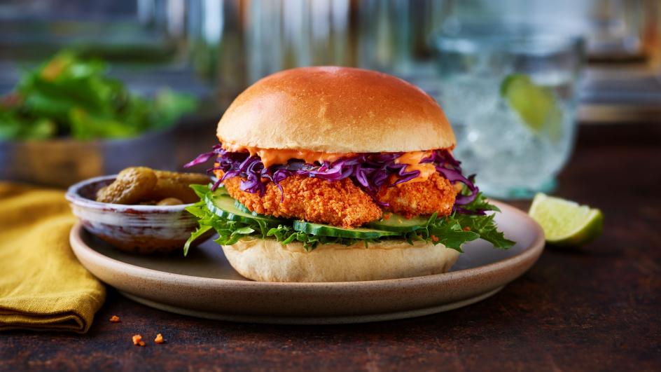 Air Fryer Crispy Southern Style Chicken Burger