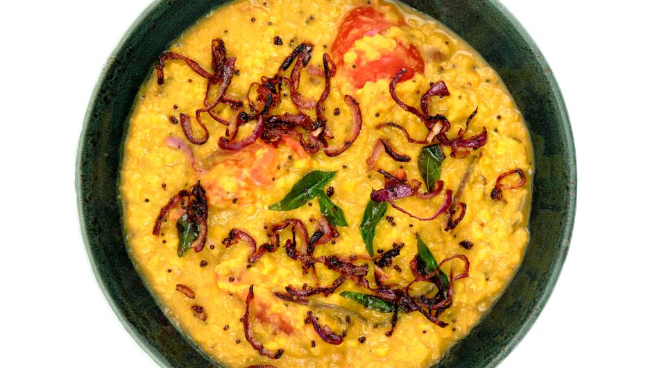 Masoor (Red Lentil) and Coconut Dhal