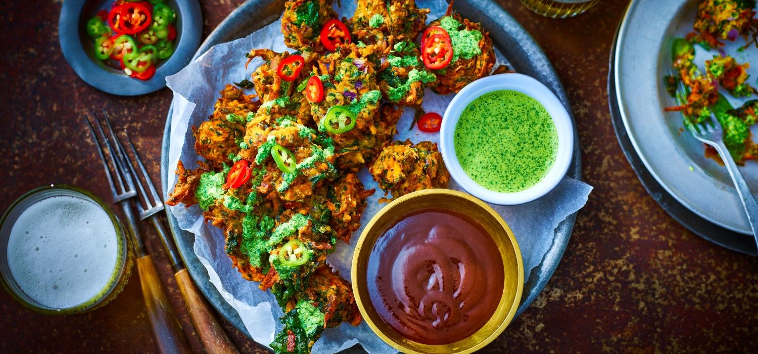 Pakora with Maggi Tamarind Sauce