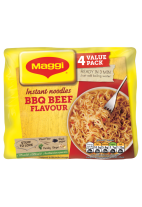 MAGGI 3 Minute Instant Noodles BBQ Beef Flavour 4 x 59g