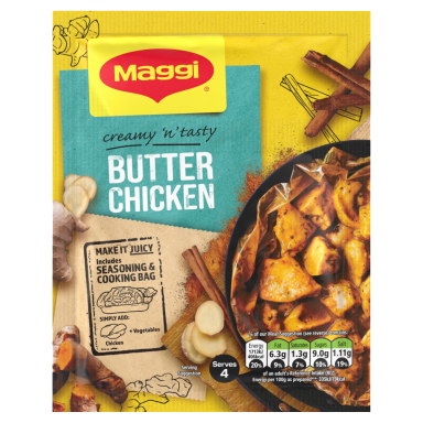 Maggi® So Juicy® Creamy Butter Chicken Mix