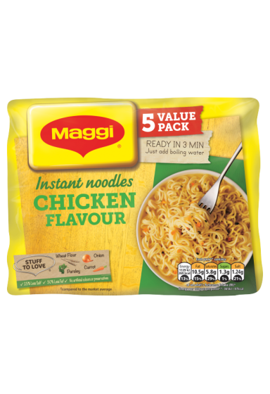 Maggi® 3 Minute Chicken Instant Noodles 5 x 59g