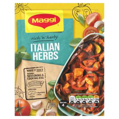 Maggi So Juicy Italian Herbs for Chicken 23G