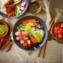 Air Fryer Crispy Korean Salmon Bowl